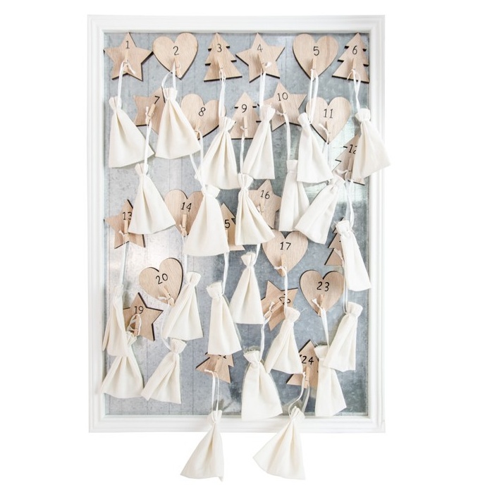 Adventn� kalend�� s pytl��ky na magnetick�m pozad� 43 x 59 cm