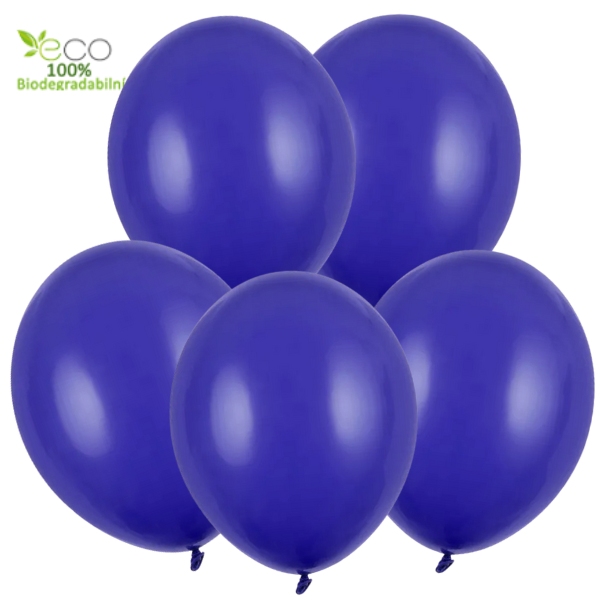 Balonky kr�lovsky modr� 5 ks 30 cm