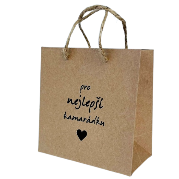 Ta�ka d�rkov� kraftov� Pro nejlep�� kamar�dku 16 x 8 x 16 cm