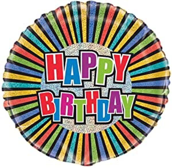 BAL�NEK f�liov� Happy Birthday Color 46cm