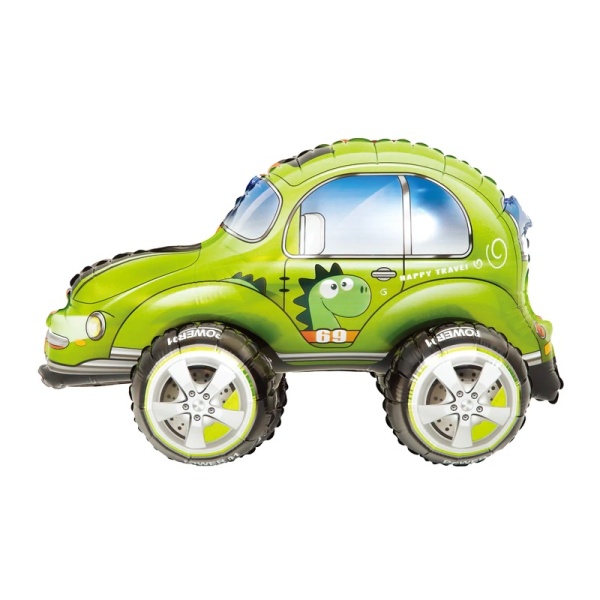 Bal�nek f�liov� 4D auto Beetle zelen� 57 x 38 cm
