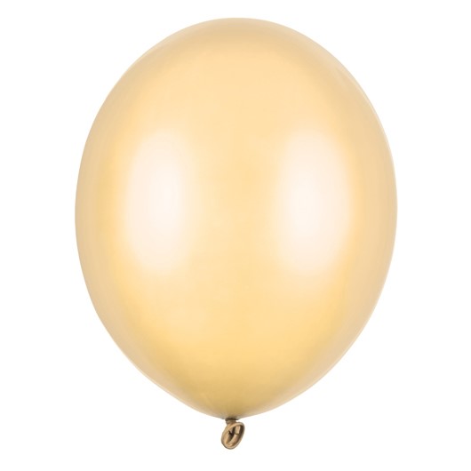 Bal�nky Strong 27cm, Metalick� jasn� oran�ov� (1 bal. / 50 ks)