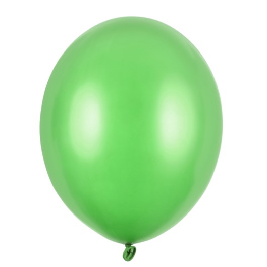 Bal�nky Strong 27cm, Metalick� sv�tle zelen� (1 bal. / 50 ks)