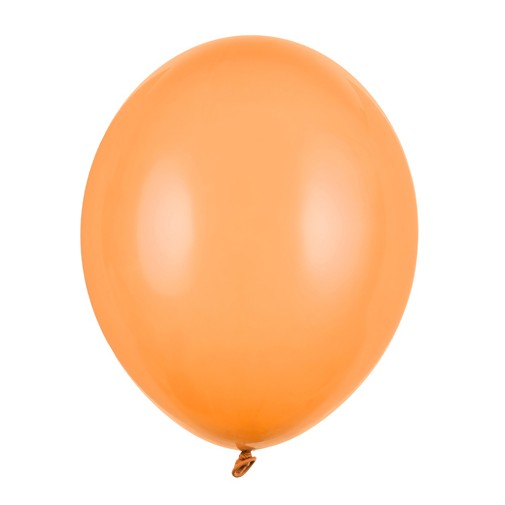Bal�nky Strong 30cm, Pastelov� Jasn� Oran�ov� (1 bal. / 10 ks)