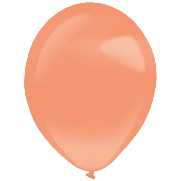 Bal�nky latexov� dekorat�rsk� perle�ov� oran�ov� 27,5 cm 50 ks