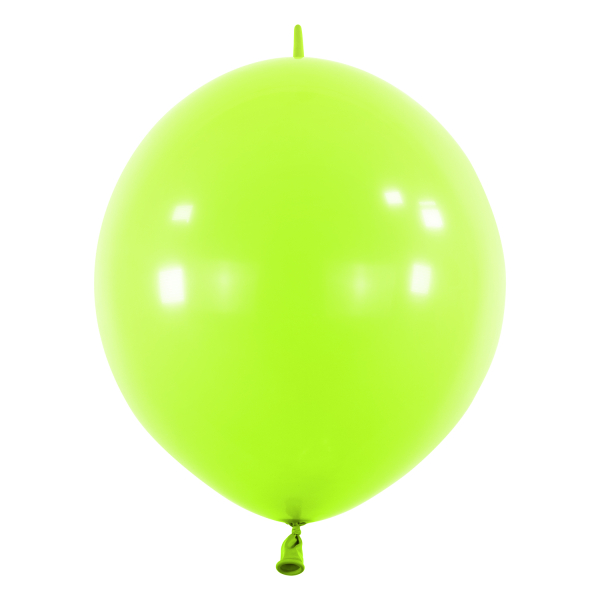 Bal�nky latexov� spojovac� dekorat�rsk� Fashion kiwi zelen� 30 cm 50 ks