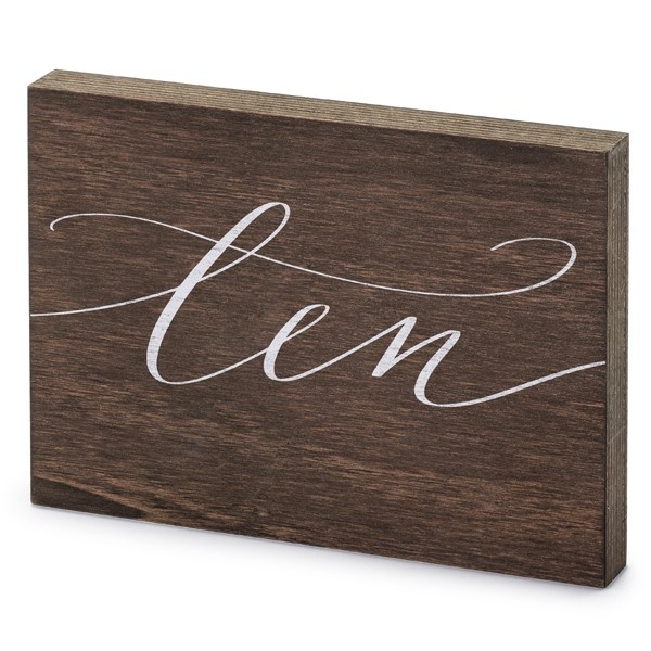 ��slice na st�l, d�ev�n� ''Ten'', 2 x 18 x 12,5 cm