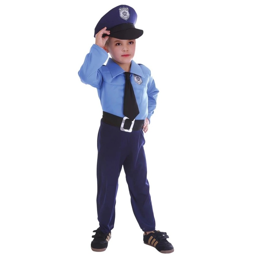 D�tsk� Kost�m policisty, 110/120 cm
