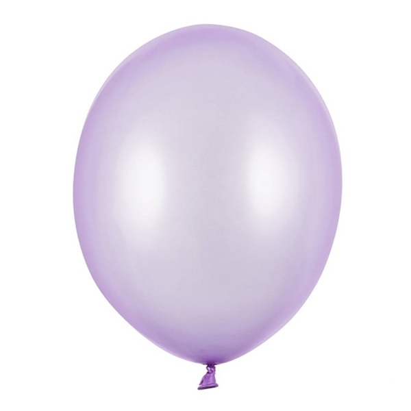 Ekologick� balonky 26 cm, metalick�, lila (1 bal. / 10 ks)