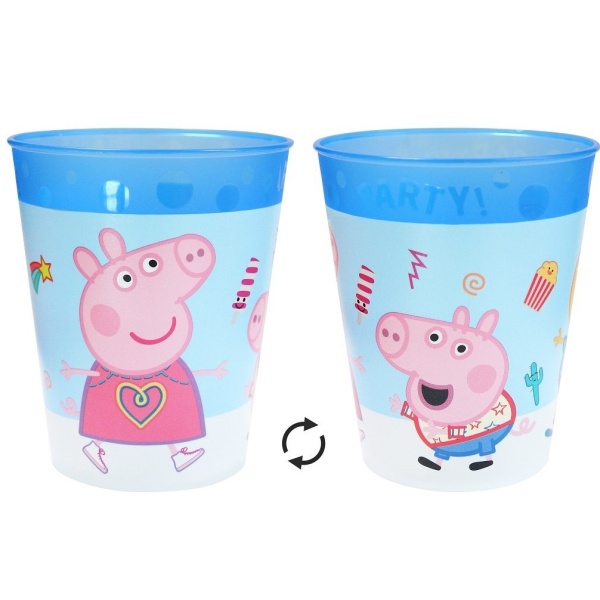 Kel�mek plastov� opakovan� pou�iteln� Peppa Pig 250 ml 1 ks