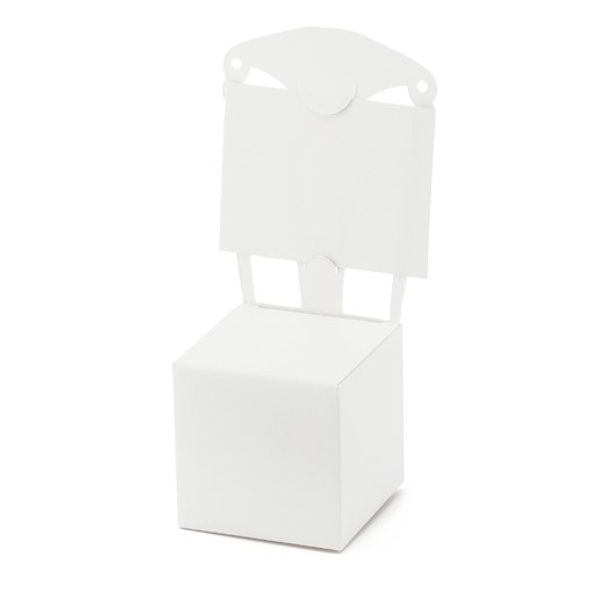 Krabi�ky se jmenovou b�l� �idli�ka 5 x 5 x 13,5 cm 10 ks