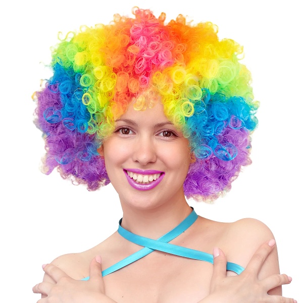 Paruka afro barevn�