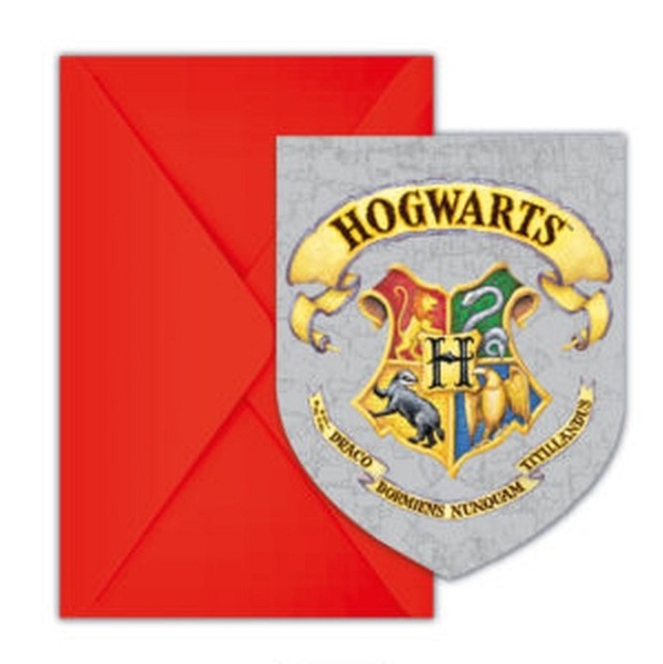 Pozv�nky Harry Potter 6 ks