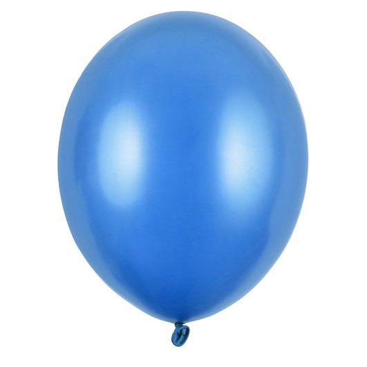 Strong Bal�nky 27 cm, Metalick� chrpov� modr� (1 bal. / 50 ks.)