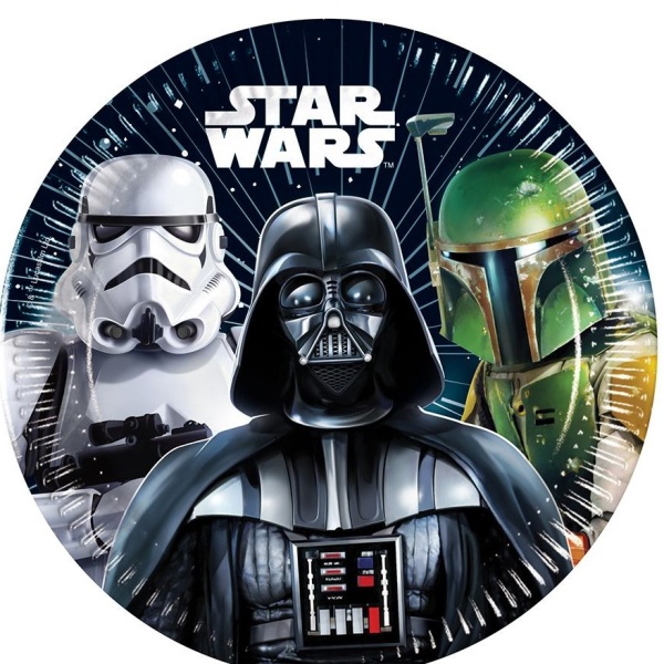TAL��KY pap�rov� Star Wars Galaxy 19,5 cm 8 ks
