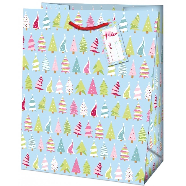 Ta�ka d�rkov� Medium Strome�ky barevn� 19 x 10,2 x 23 cm