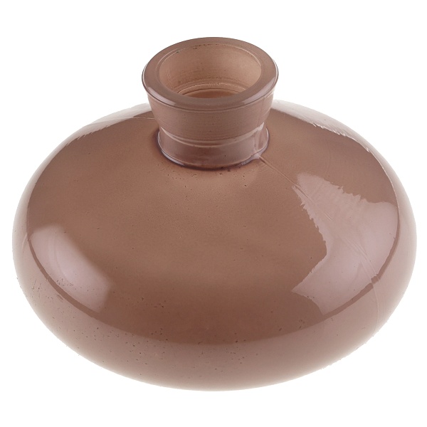 V�za kulat� Taupe 9x6,5 cm