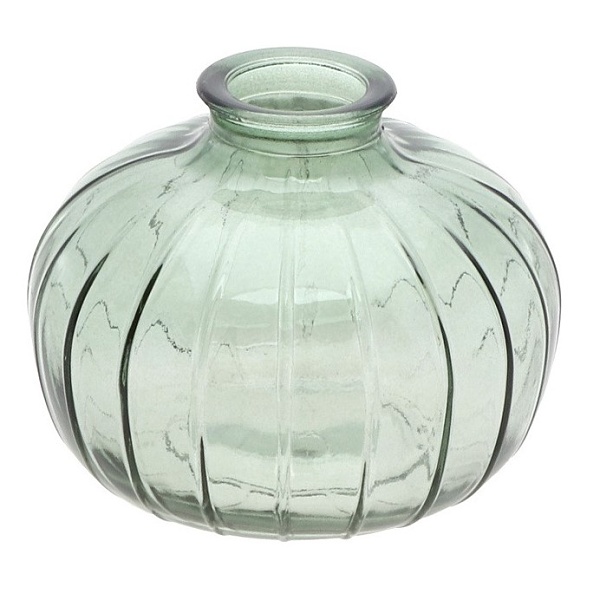 V�zi�ka sklen�n� Bardi �alv�jov� zelen� 11 x 8,5 cm