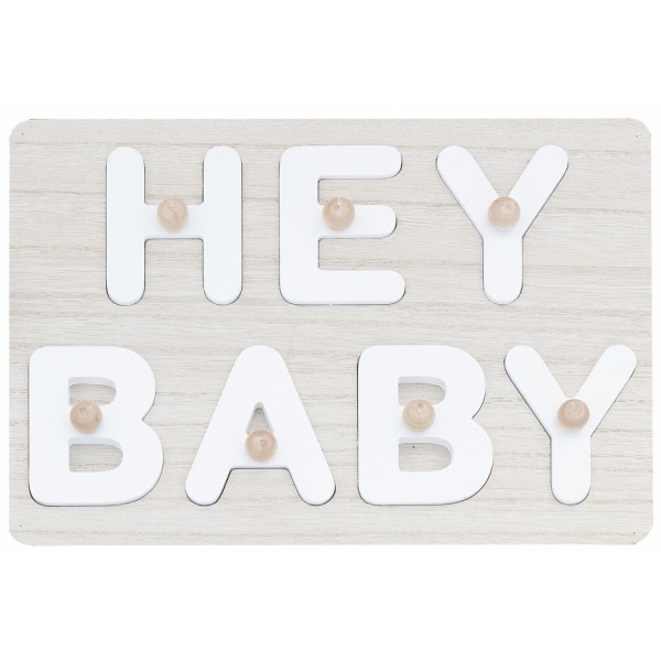 Vkl�da�ka d�ev�n� Hey Baby jako kniha host� 21,6 x 30 cm
