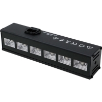 6 LED UV �ern� sv�tlo do interi�ru 6x 3W