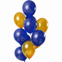 BAL�NKY latexov� HB 18 Elegant True Blue 30cm 12ks