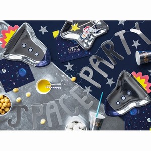 Banner space party st��brn�
