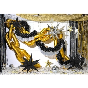 Girlanda bal�nkov� �et�zek, zlat� 6,7 m