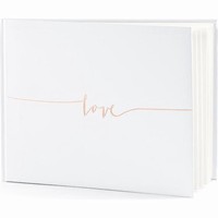 KNIHA host� zlat� n�pis LOVE 24x 8,5 cm, 22 stran
