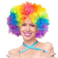 Paruka afro barevn�
