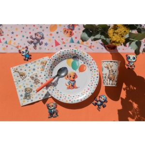 Tal��e pap�rov� ��astn� zv���tka 23cm 10 ks