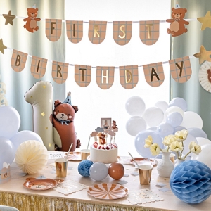 Tal��ky pap�rov� Medv�dek 21x23 cm 6 ks