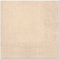 UBROUSKY pap�rov� p��rodn� 33 x 33 cm 20 ks