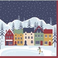 Ubrousky Dunisoft Holiday Joy 40 x 40 cm 12 ks