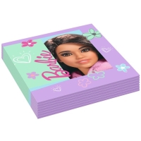 Ubrousky pap�rov� Barbie Sweet Life 33 x 33 cm 16 ks