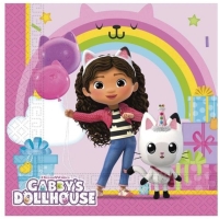 Ubrousky pap�rov� Gabby�s Dollhouse 33 x 33 cm 20 ks