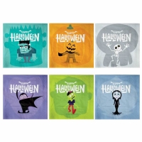 Ubrousky pap�rov� Halloween Monsters 33 x 33 cm 12 ks