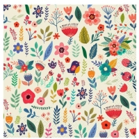 Ubrousky pap�rov� Letn� kolekce Bavte se (sv�tl�), 33x33 cm 20 ks