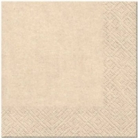 Ubrousky pap�rov� Natur 25 x 25 cm 20 ks