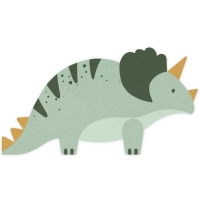 Ubrousky pap�rov� Triceratops 18 x 10 cm 12 ks