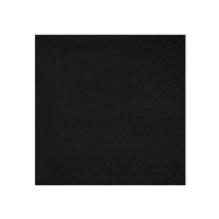 Ubrousky pap�rov� �ern� 21 x 20 cm 10 ks