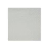 Ubrousky pap�rov� perle�ov� �ed� 21 x 20 cm 10 ks