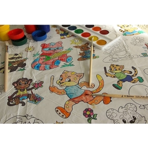 Ubrousky Vybarvovac� Dino 37x30 cm 12 ks