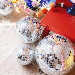 Z�v�sn� disco koule 20 cm 1 ks