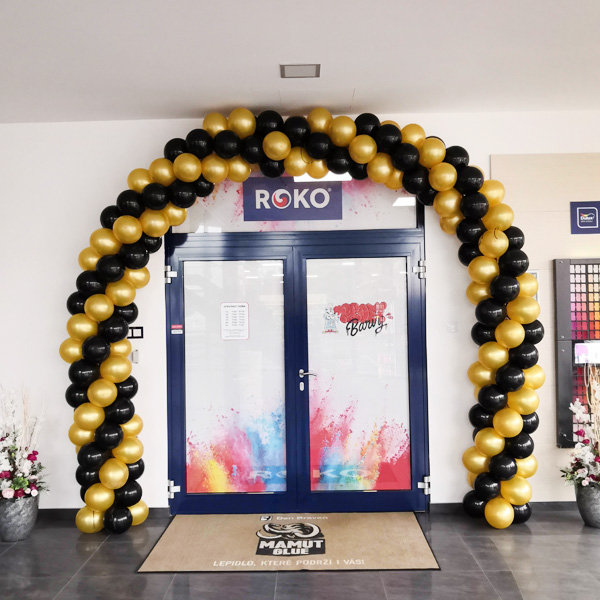 Balonkov� br�na - firemn� akce