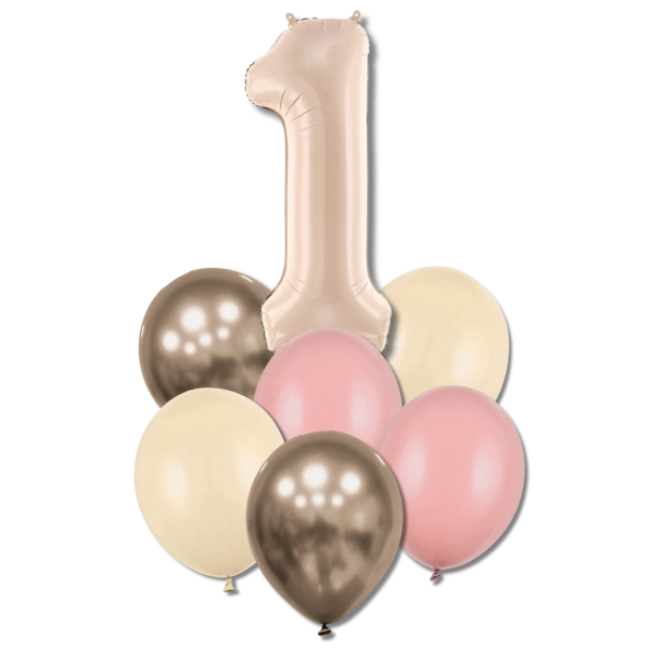 Bal�nkov� buket s ��slic� 1 - (tm.b�ov�, zapr�en� r��e,alabastr,prosecco chrom.)