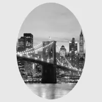 Samolep�c� vliesov� fototapeta na zed' V�hled na Brooklynsk� most | 70 x 70 cm | CR 3208