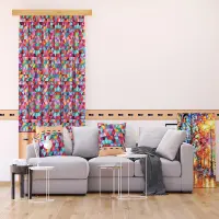 Dekorativn� z�v�s Troj�heln�ky | 140 x 245 cm | FCSL 7584
