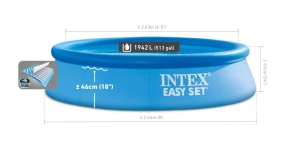 Baz�nov� set 2,44 m x 61 cm
