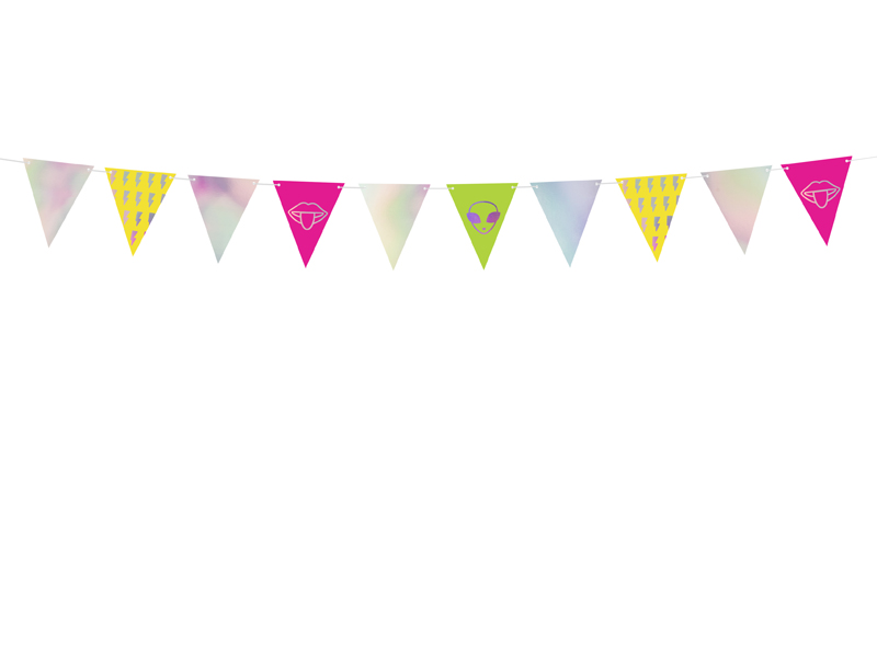 Girlanda Electric Holo - Vlaje�ky, mix, 1,8m