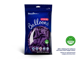 Bal�nky Strong 30cm, Metallic Purple (1 bal. / 50 ks)
